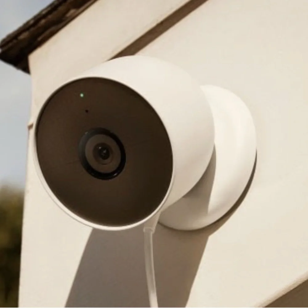Google Nest Cam Indoor - White and Black